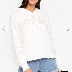 SOLD Soft Fleece Long Sleeve Hoodie